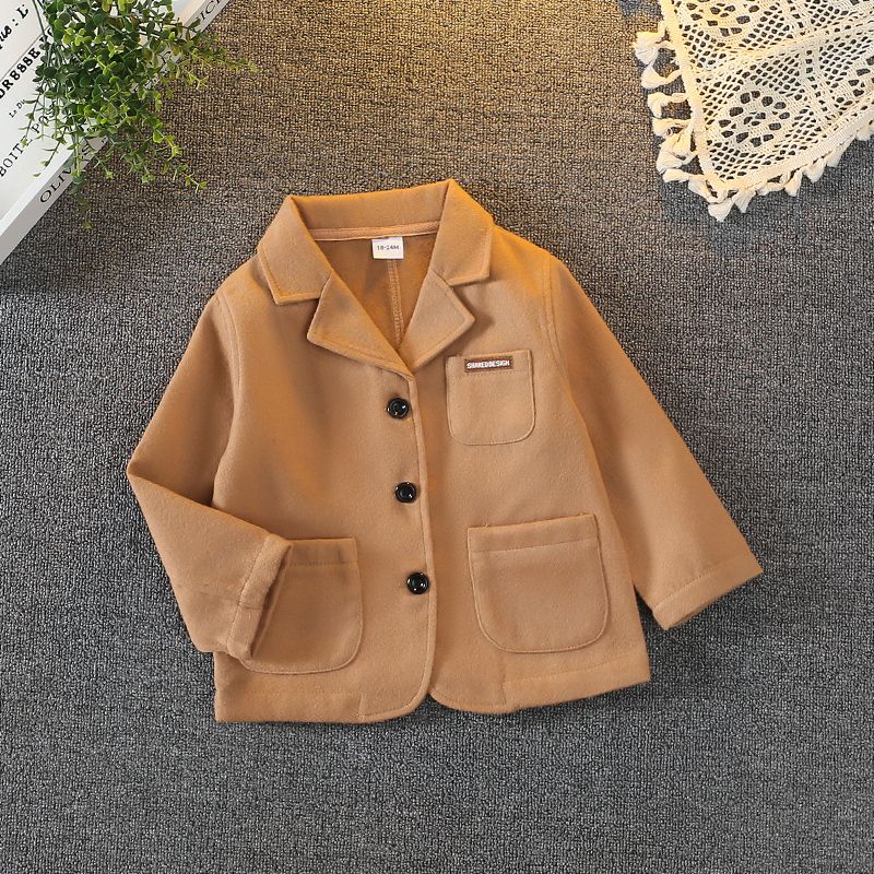 Baby/Kid Girl/Boy Avant-garde Solid Color Coat