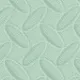 泡沫葉子圖案地墊 - 防滑防水，臥室和家庭的多種顏色 藍綠色
