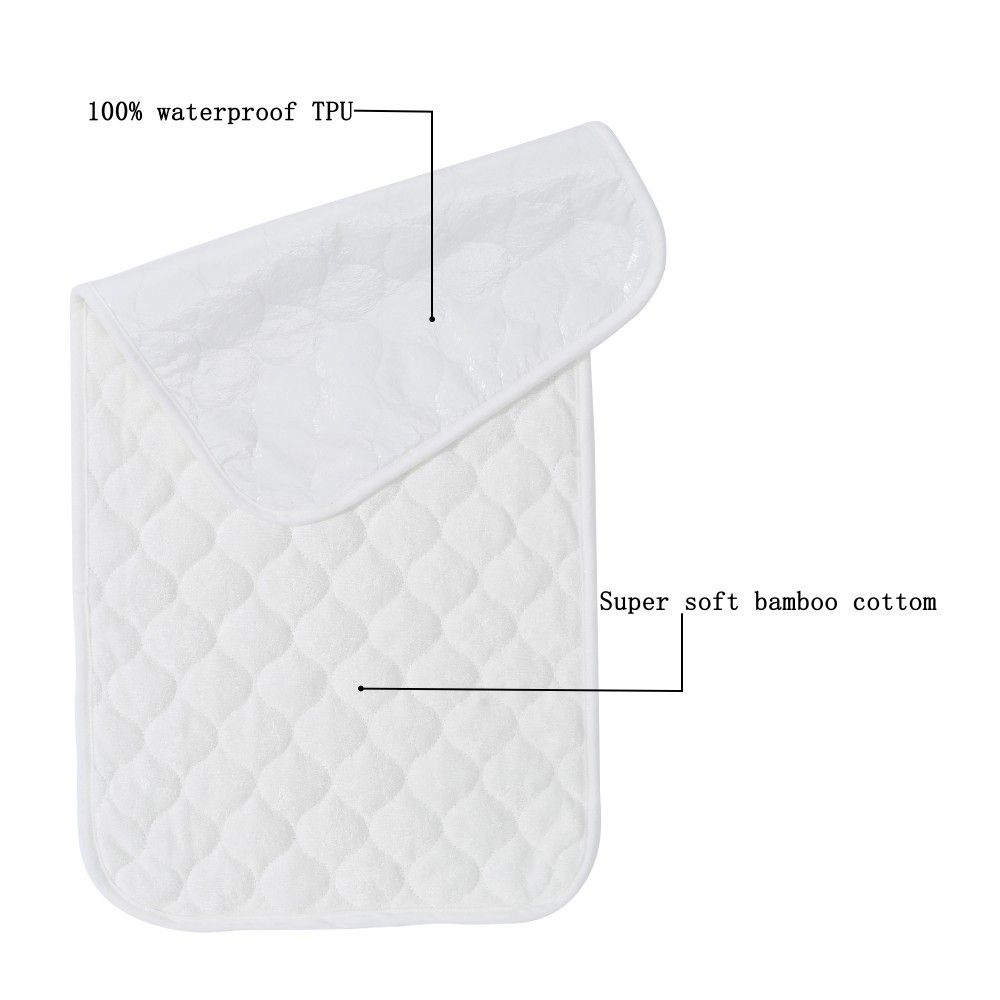1pcs Reusable Waterproof Bamboo Cotton Baby Diaper Changing Pad