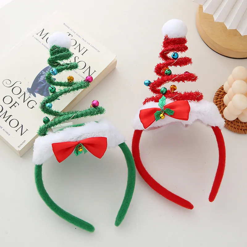Children expected Christmas Spring Hat LED glow Headband Green image 4