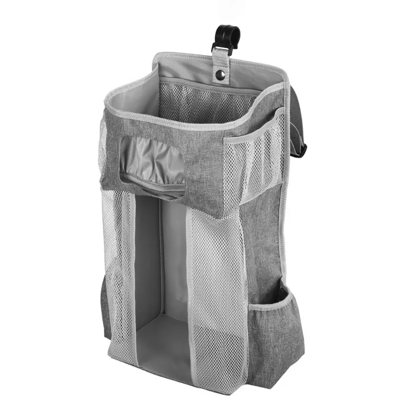Multi-functional Bedside Storage Bag For Baby's Nappies And Toys With Detachable Design For Better Organization
