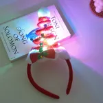 Children expected Christmas Spring Hat LED glow Headband Green image 3