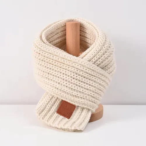 Basic thickened Warm knitted scarf for Toddler/kids/adult