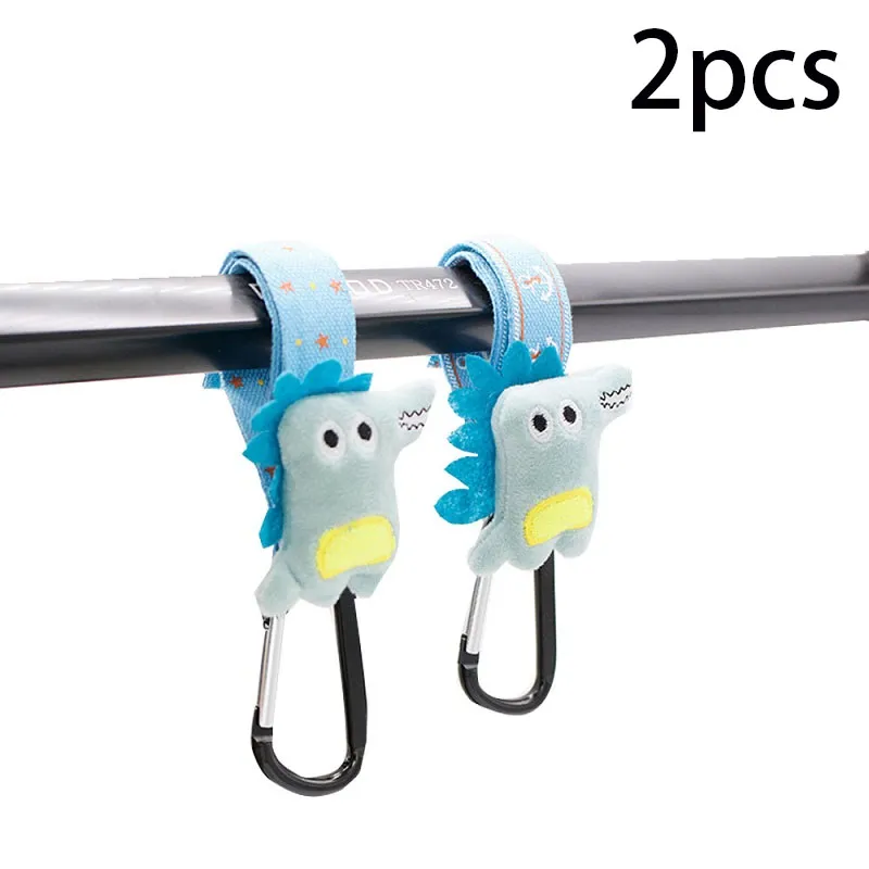 2 pieces small crocodile pattern stroller stroller crib hook hook