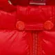 Baby / Toddler Stylish 3D Ear Print Solid Hooded Cotton Coat Red