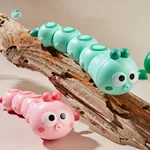 Fuzzy Caterpillar Children's Toy: Wind-Up, Parent-Child Interactive, Cute and Fun Mini Toy  image 5