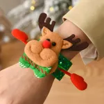 Luminous bracelet with Christmas festive elements Khaki