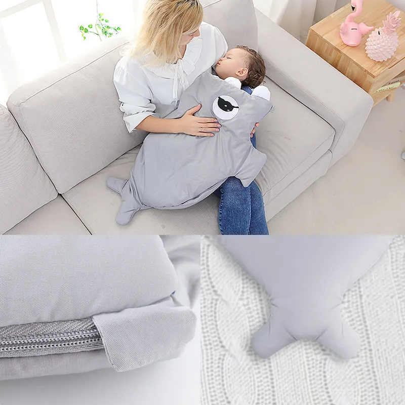 نمط حيوان القرش أجزاء عربة أطفال أحادية الجنس  image 6