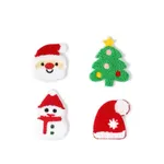 Toddler/kids Christmas towel embroidered festival element pin badge  image 2