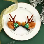 2-pack Children/adults Cute elk antler hair accessories for Christmas Color-D
