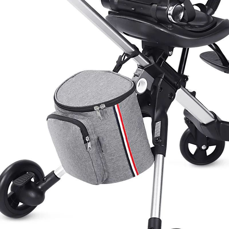 Stroller Hanging Bag with Thick and Three-dimensional Storage Basket 