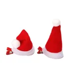 Christmas Hat Festive Hair Clips Must-Have Red/White image 3
