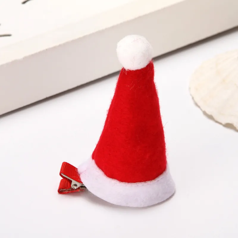 Christmas Hat Festive Hair Clips Must-Have Red/White