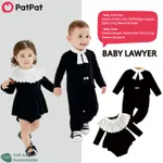 Baby Boy/Girl  Naia Classic Lawyer-style Solid Color Long Sleeve Jumpsuit  image 2