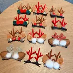 2-pack Children/adults Cute elk antler hair accessories for Christmas  image 4