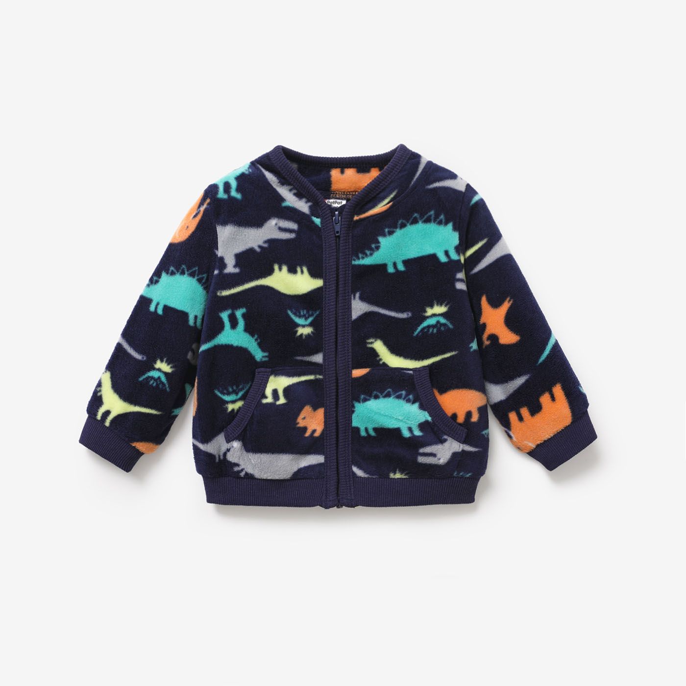 Baby Boy Dinosaur Zipper  Jacket