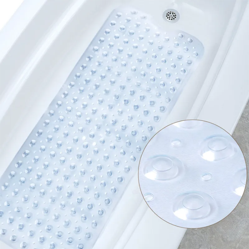 PVC Bathtub Anti-Slip Mat With Suction Cups