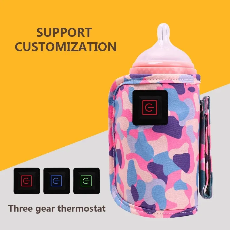 Single Portable Heating and Constant Temperature Milk Bottle Insulation Cover  image 3