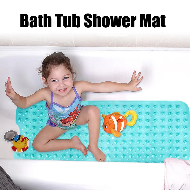 PVC Bathtub Anti-Slip Mat with Suction Cups