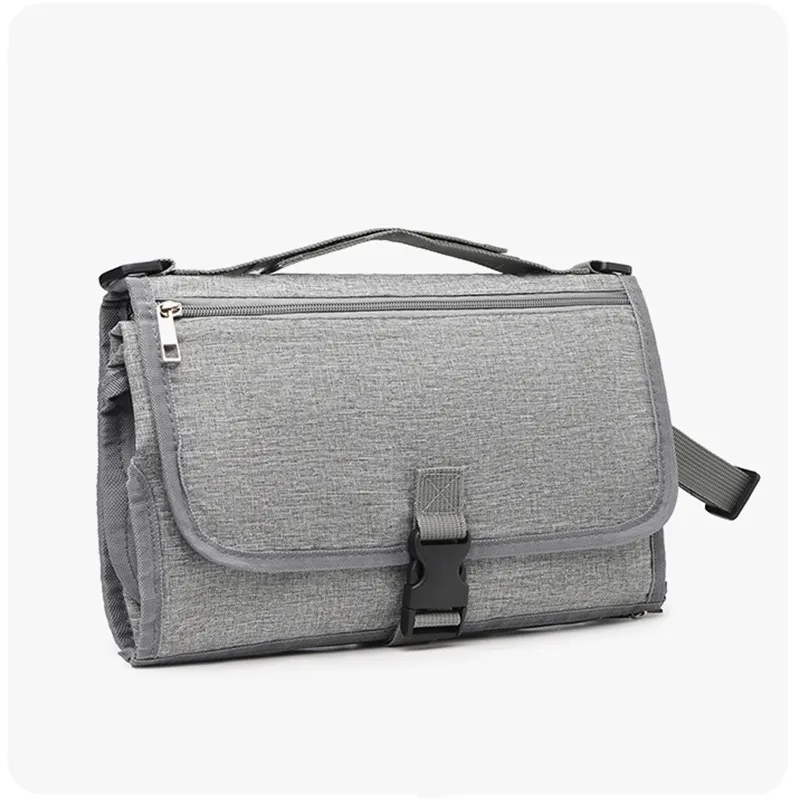 Multipurpose Waterproof Baby Changing Pad Grey big image 1