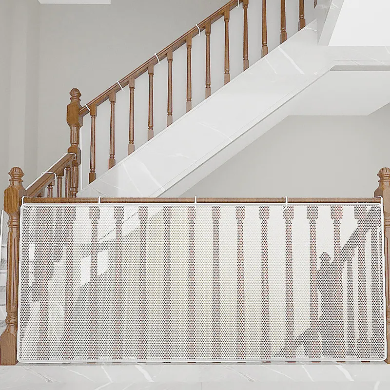 Single Thickened Stair/Balcony Safety Net for Child Fall Prevention White big image 1
