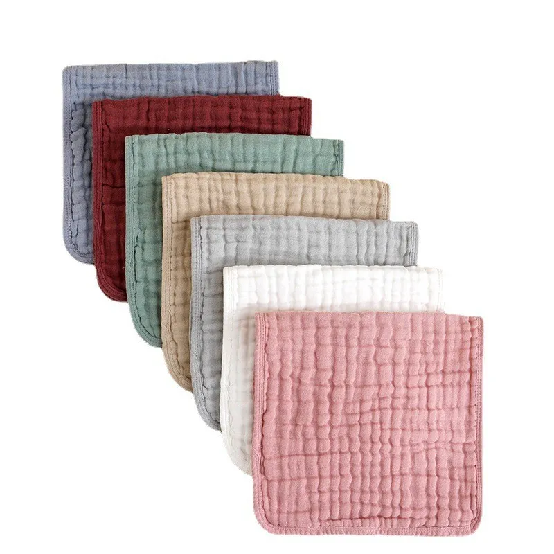 Baby Muslin Burp Cloths 100% Cotton Large 20''x10'' Extra Soft Cloth for Boys Girls