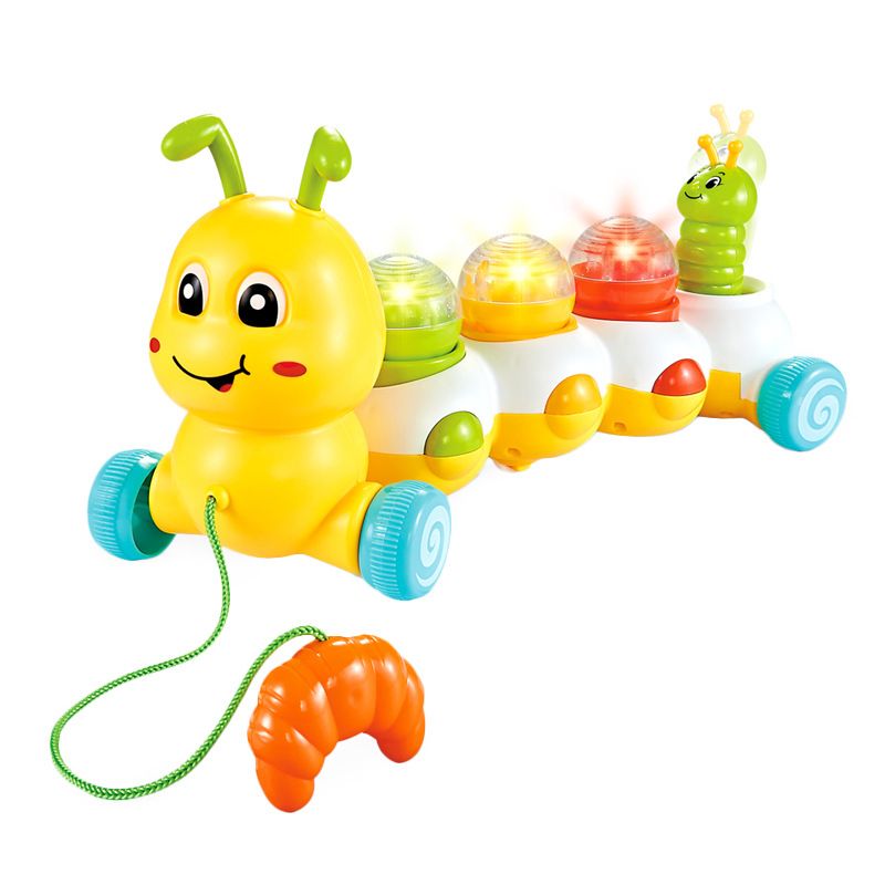 Early Education Pull-String Toy with Sound and Light for Toddlers/Kids
