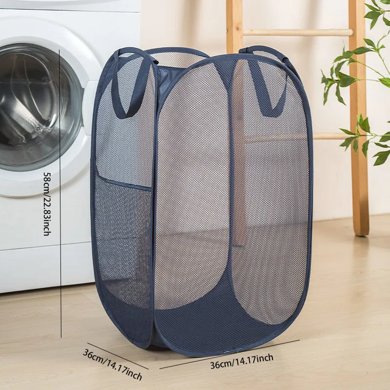 Portable Laundry Hamper with Sorter for Home, and Bathroom Storage Basket  big image 1