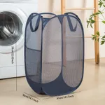 Portable Laundry Hamper with Sorter for Home, and Bathroom Storage Basket Color-B