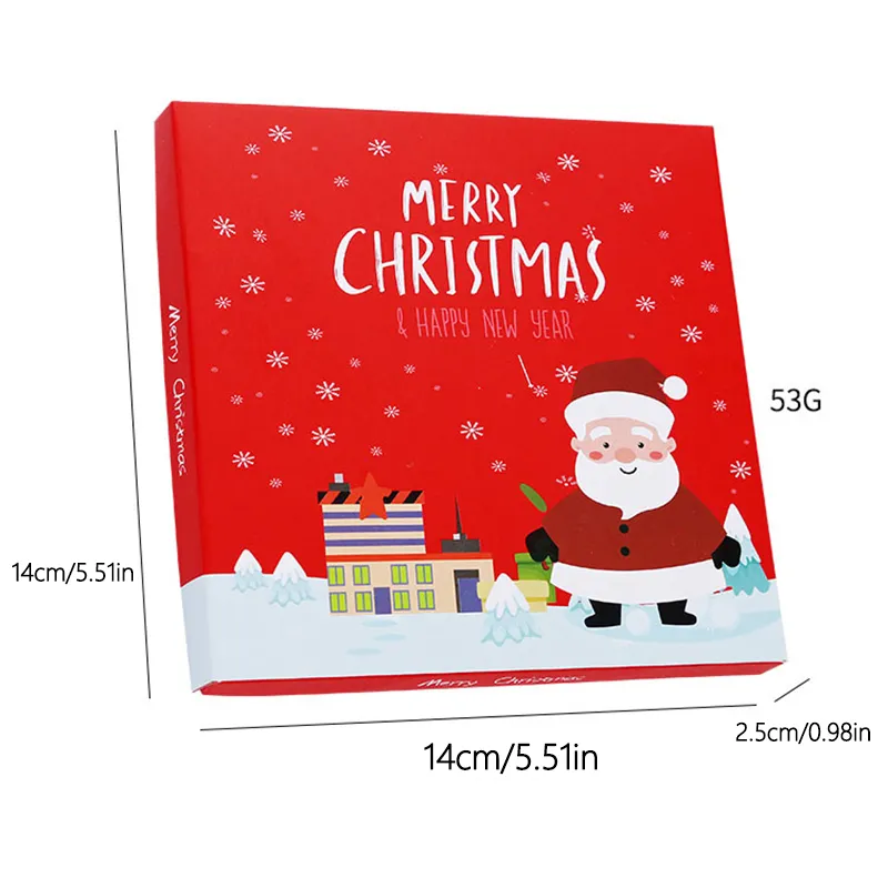 Weihnachtsbesteck 4er-Set mit Löffel und Gabel in Geschenkbox Farbe-B big image 1