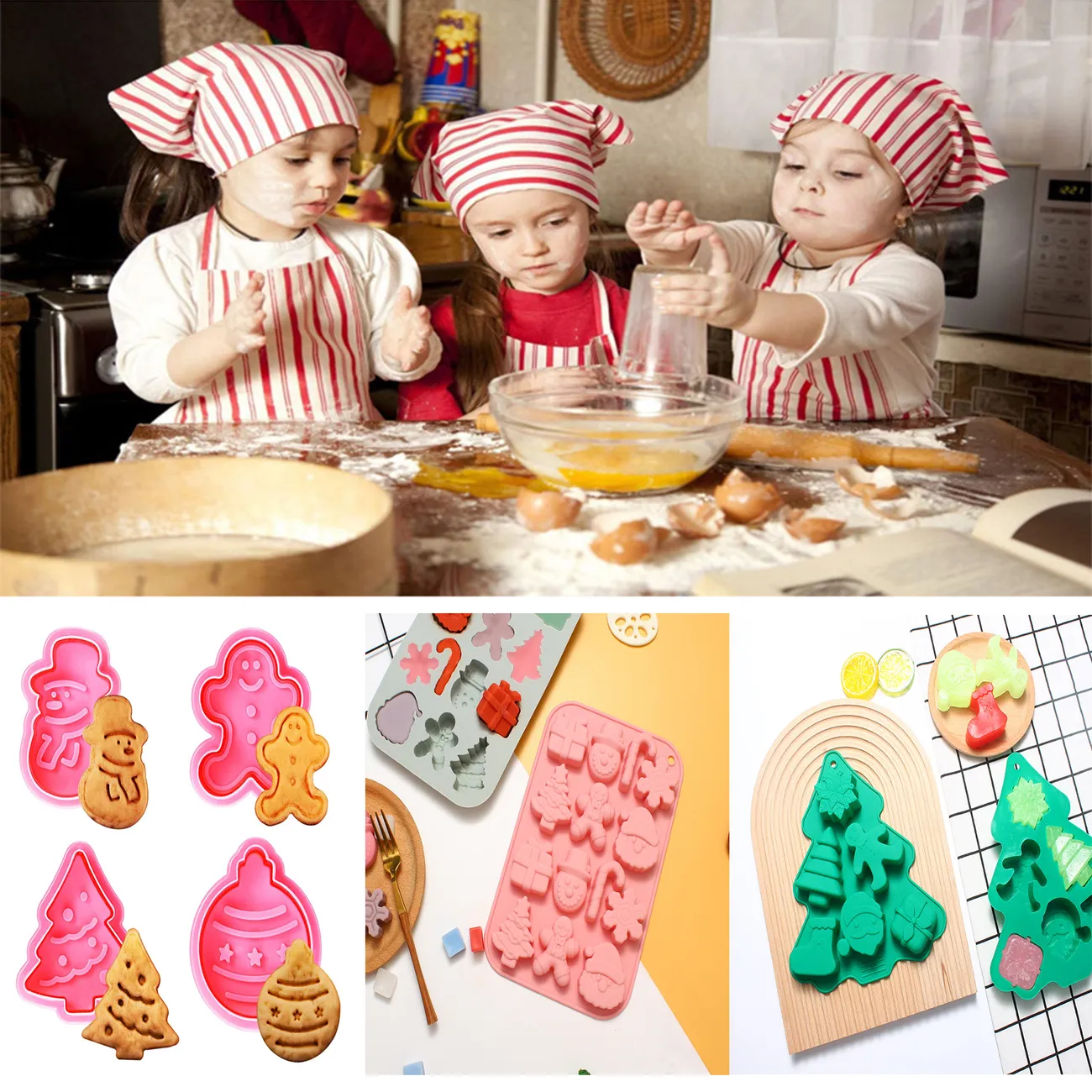 Weihnachts-DIY-Kuchenformen Farbe-C big image 1