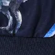2pcs Baby Boy Allover Dinosaur Print Long-sleeve Sweatshirt & Sweatpants Set Tibetan blue