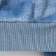 Toddler Teddy Bear Applique Long-sleeve Flannelette Set Blue