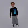 Go-Glow Illuminating Sweatshirt with Light Up Removable Pocket Including Controller (Built-In Battery) Black image 2