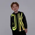 Go-Glow Illuminating Jacket with Light Up OK Pattern Including Controller (Built-In Battery) BlackandWhite image 5