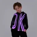 Go-Glow Illuminating Jacket with Light Up OK Pattern Including Controller (Built-In Battery) BlackandWhite image 3