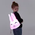 Go-Glow Light Up Rabbit Backpack Including Controller (Built-In Battery) PinkyWhite image 1