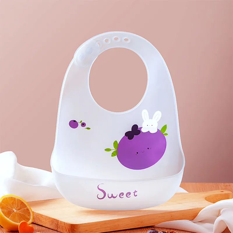 

Waterproof Silicone Baby Bib - Preventing Stains and Spills during Mealtime