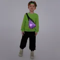 Go-Glow Illuminating Sweatshirt with Light Up Removable Bag Including Controller (Built-In Battery) SpringGreen image 3