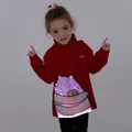 Go-Glow Illuminating Jacket with Light Up Hug Bear Including Controller (Built-In Battery) REDWHITE image 4
