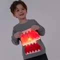 Go-Glow Illuminating Sweatshirt with Light Up Monster Mouth Including Controller (Built-In Battery) Grey image 2
