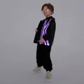 Go-Glow Illuminating Jacket with Light Up OK Pattern Including Controller (Built-In Battery) BlackandWhite image 2