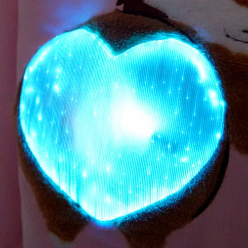 Go-Glow Illuminating Sweatshirt with Light Up Corgi Including Controller (Built-In Battery) Pink big image 9