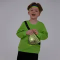 Go-Glow Illuminating Sweatshirt with Light Up Removable Bag Including Controller (Built-In Battery) SpringGreen image 2