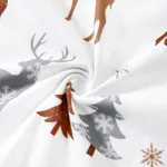 Christmas Family Matching Reindeer&Trees Print Long-sleeve Naia Pajamas Sets(Flame resistant)   image 5