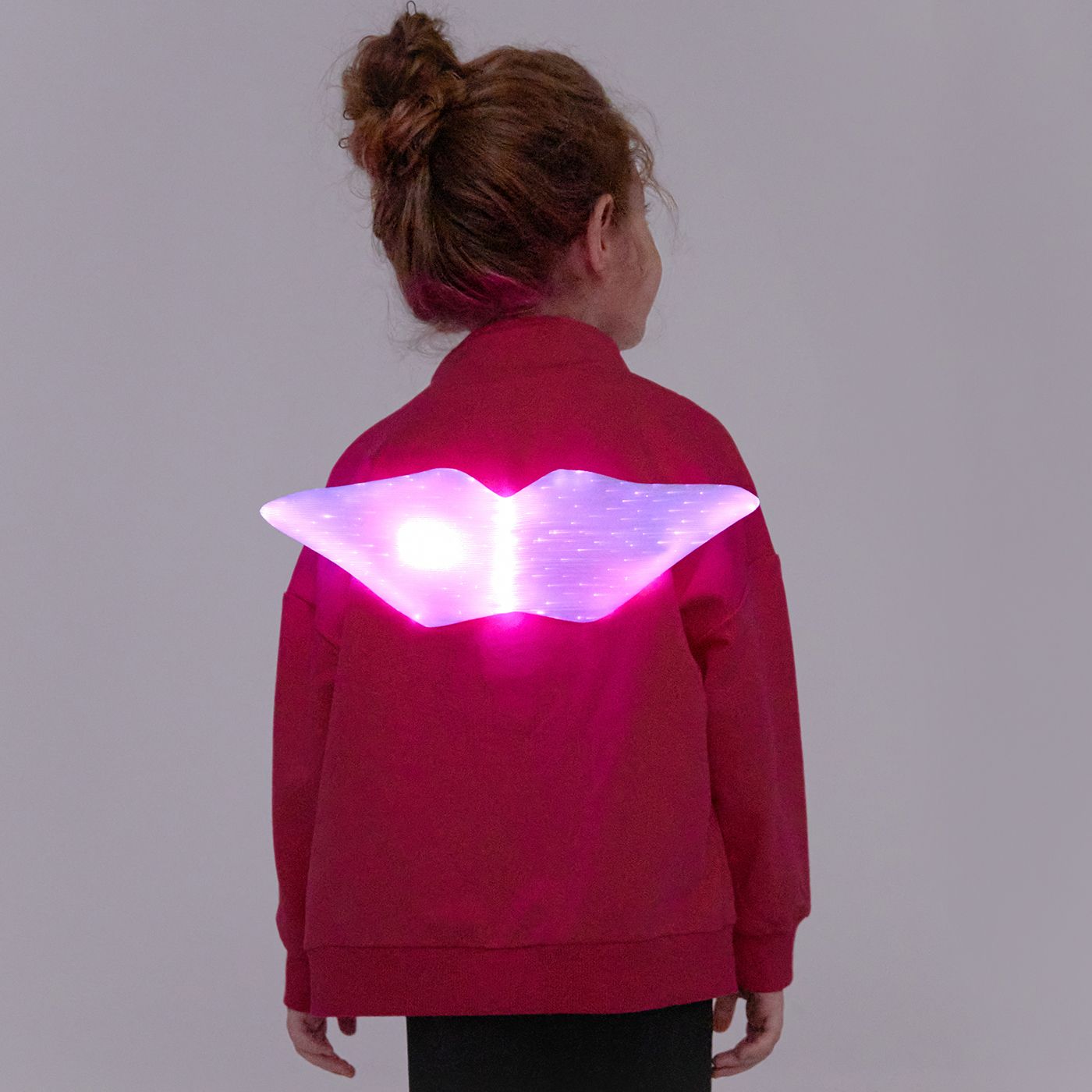 Go-Glow Illuminating Jacket With Light Up Wings Including Controller (Built-In Battery)