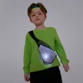 Go-Glow Illuminating Sweatshirt with Light Up Removable Bag Including Controller (Built-In Battery) SpringGreen image 4