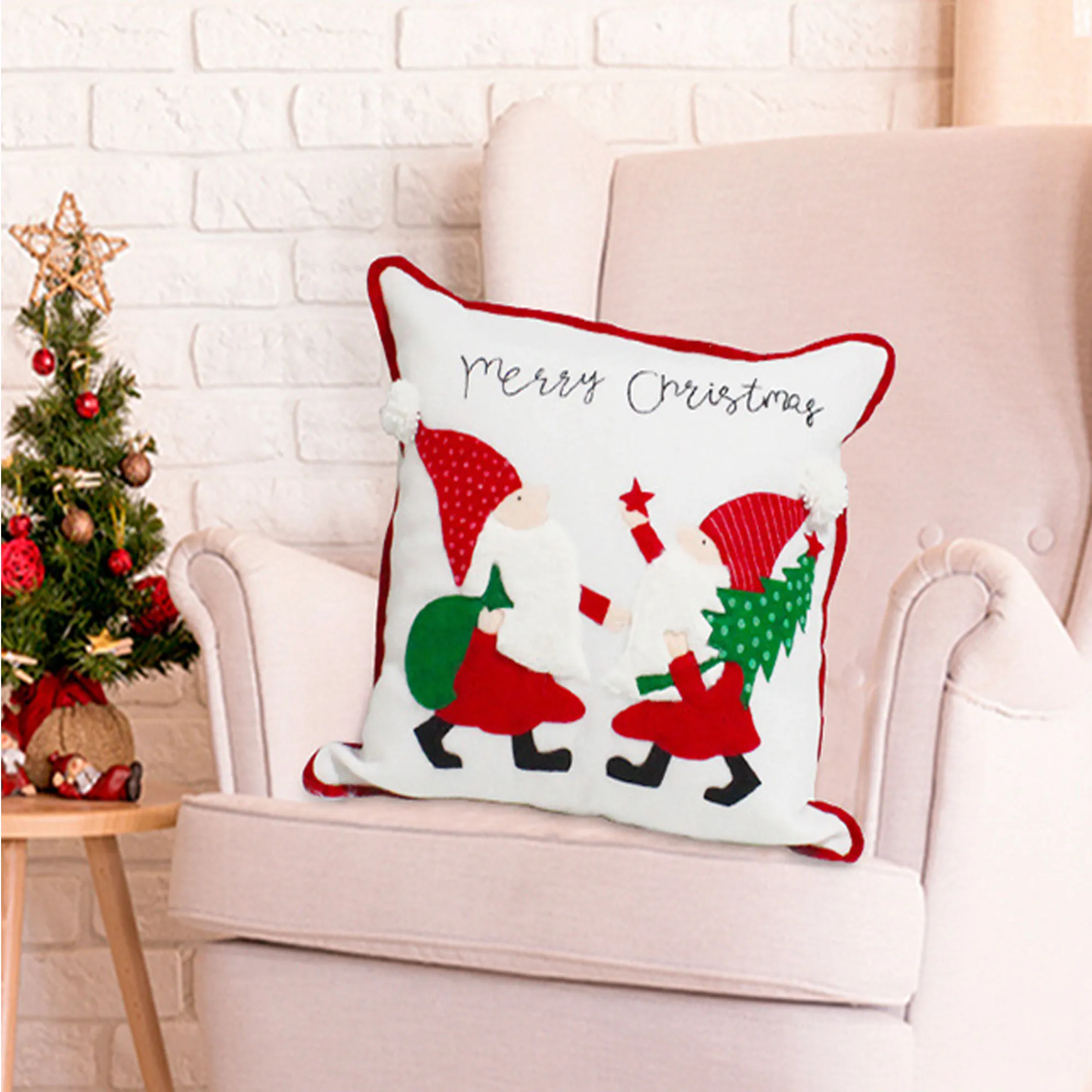 Christmas Pillowcase Set for Sofa Decor  image 6