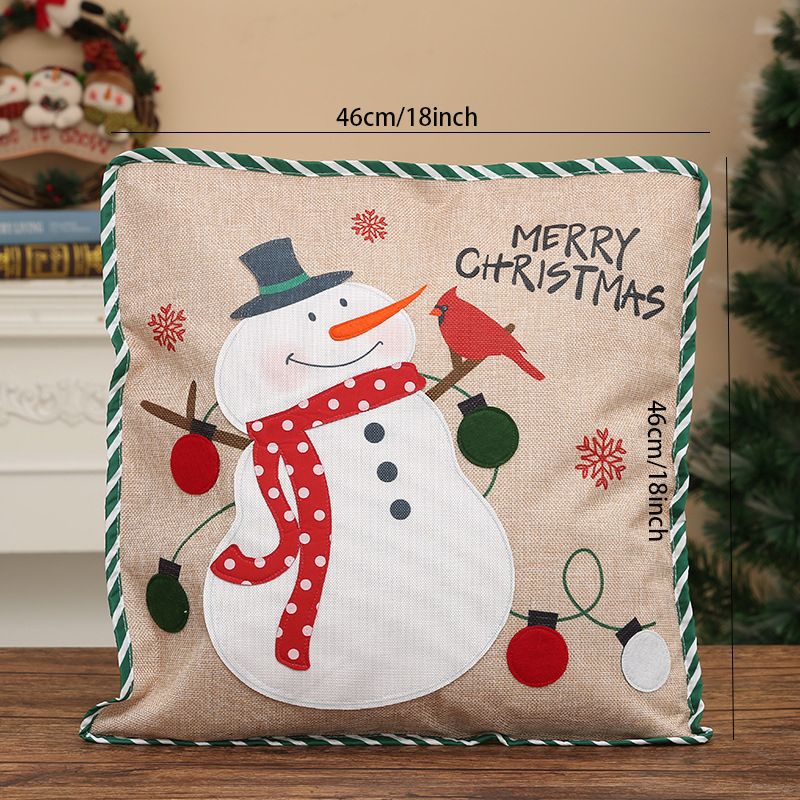 

Santa Claus Pillowcases with Christmas Decorations