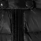 Cappotto di cotone unisex per bambini 3D iper-tattile Nero
